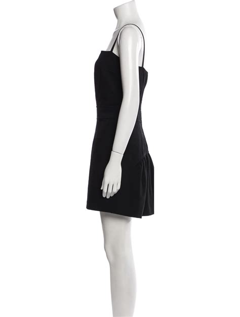 prada square neckline mini dress|Prada Square Neckline Mini Dress .